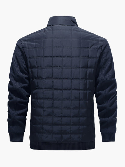 Blouson matelassé style décontracté pour homme - Idéal pour la mi-saison ou les sorties urbaines