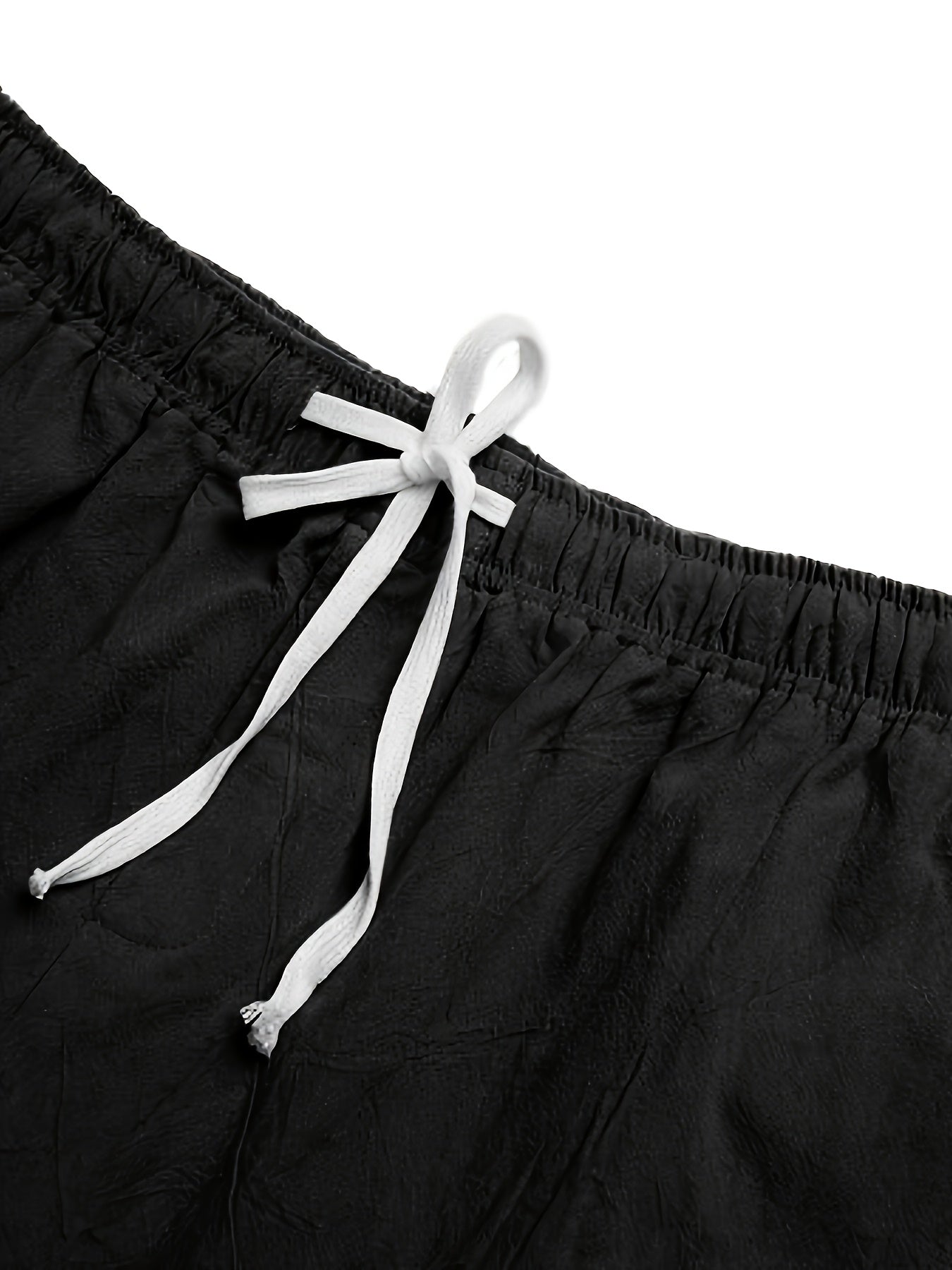 Herre badeshorts i afslappet stil med justerbar snor til strand eller pool