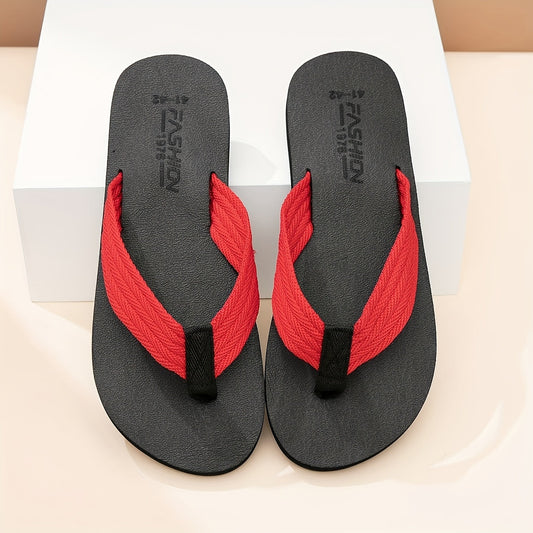 Tongs style preppy universelles pour homme – Idéales pour la randonnée et l’extérieur