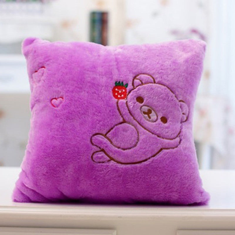 Coussin Étoile Lumineuse Peluche Décoratif pour Enfants et Adultes - Style Mignon et Ambiance Douce