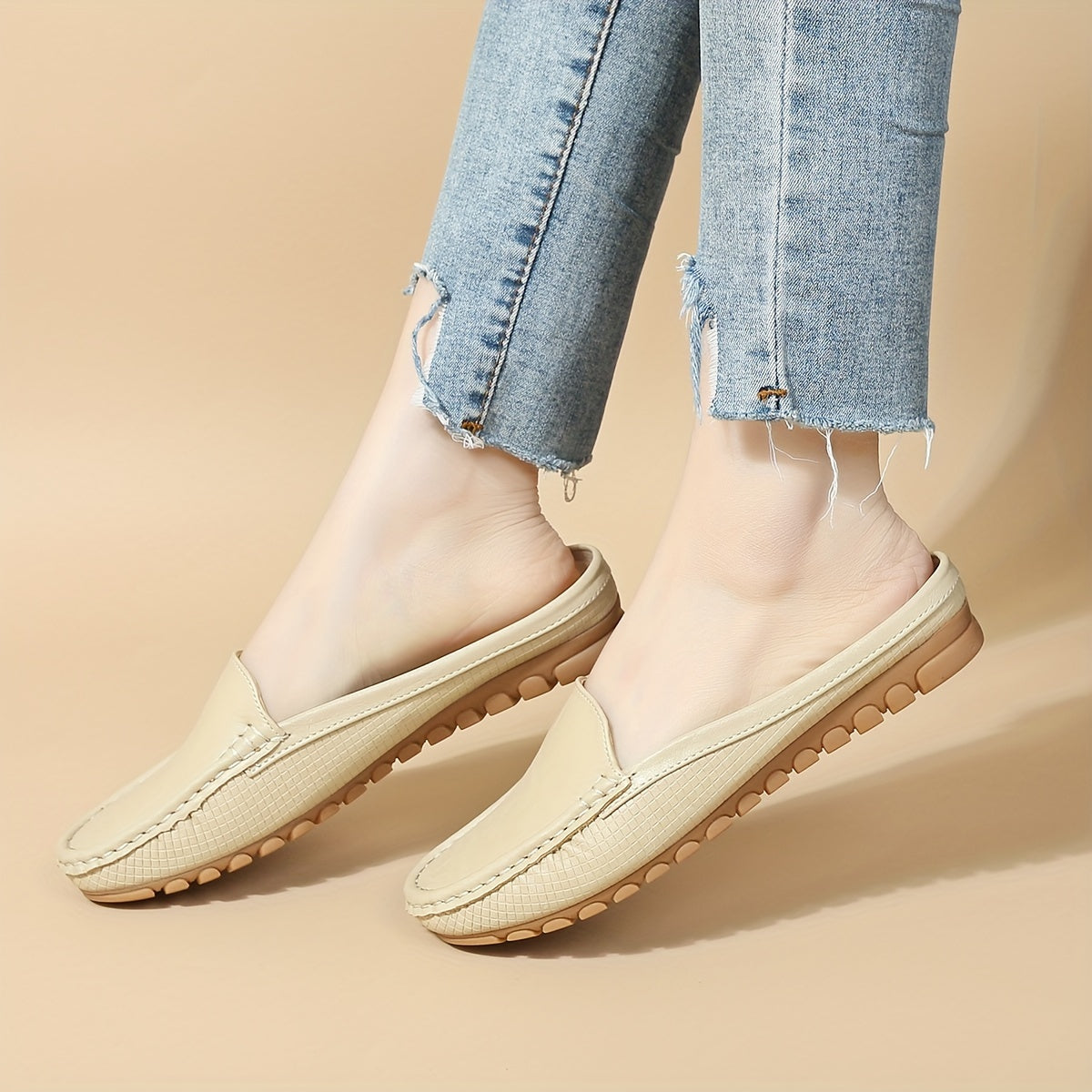 Mocassins décontractés femme style preppy pour tous les jours