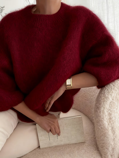 Pull élégant style décontracté femme pour automne hiver