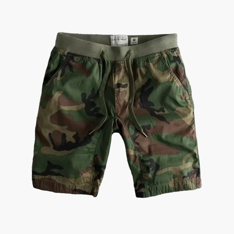 Short de sport camouflage homme style urbain polyvalent