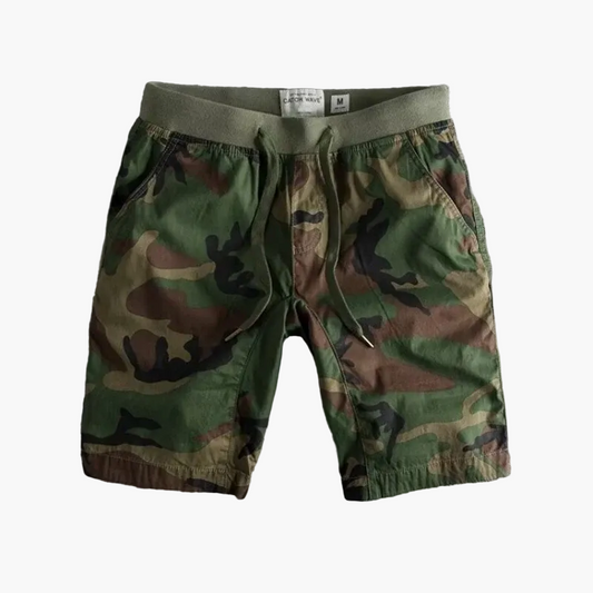 Men's camouflage sports shorts versatile urban style