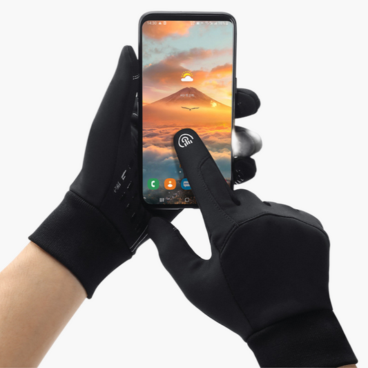 Gants Tactiles d'Hiver Unisexe pour Smartphone – Coupe-Vent et Imperméables, Idéals Activités Extérieures