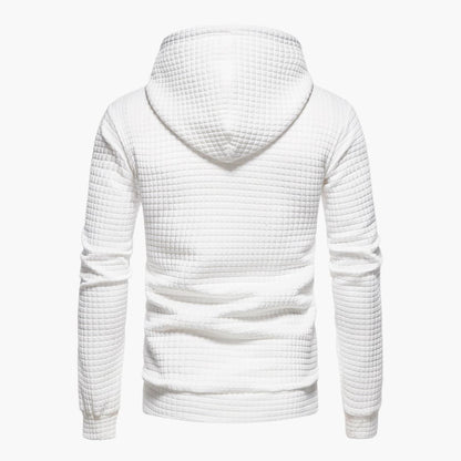 Hoodie à Capuche Homme Style Décontracté Motif Carreaux – Confort Moderne pour Tous les Jours