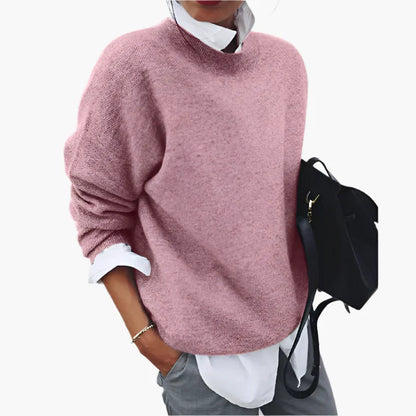 Pull-over femme style décontracté chic pour l'automne et l'hiver