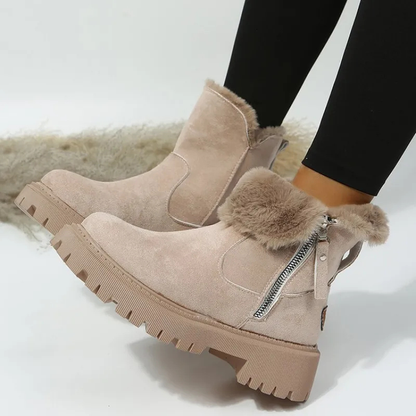 Bottes d'hiver femme stylées confortables pour la marche et le quotidien