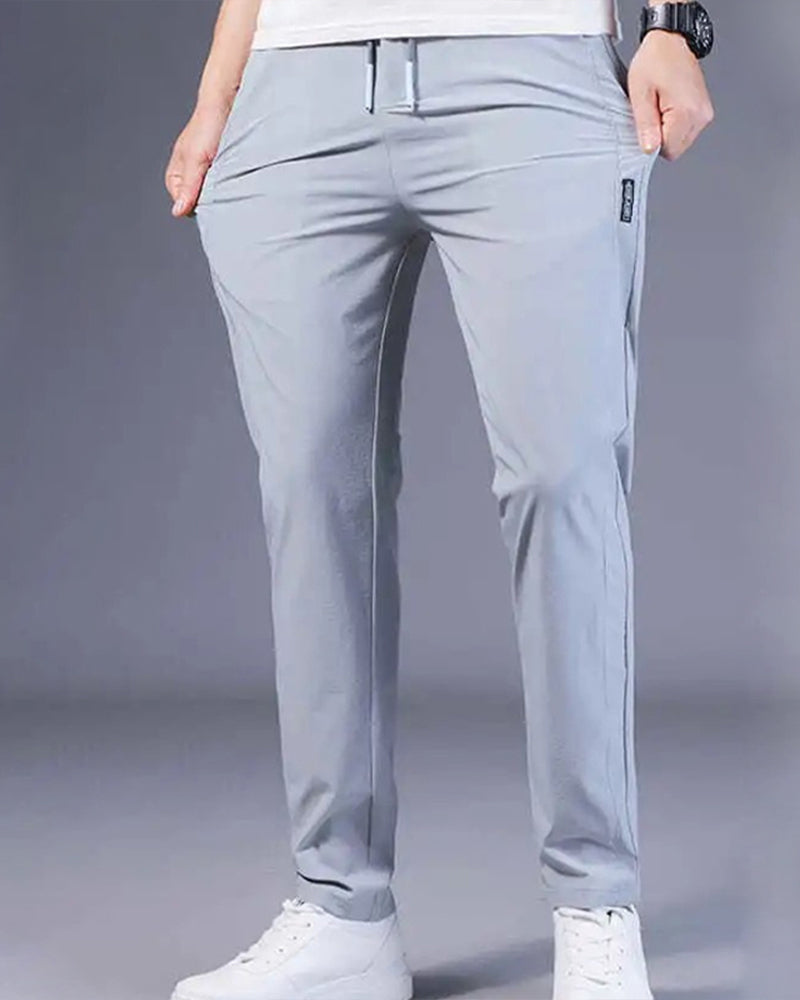 Pantaloni da tempo libero per uomo stile urbano comodi e versatili