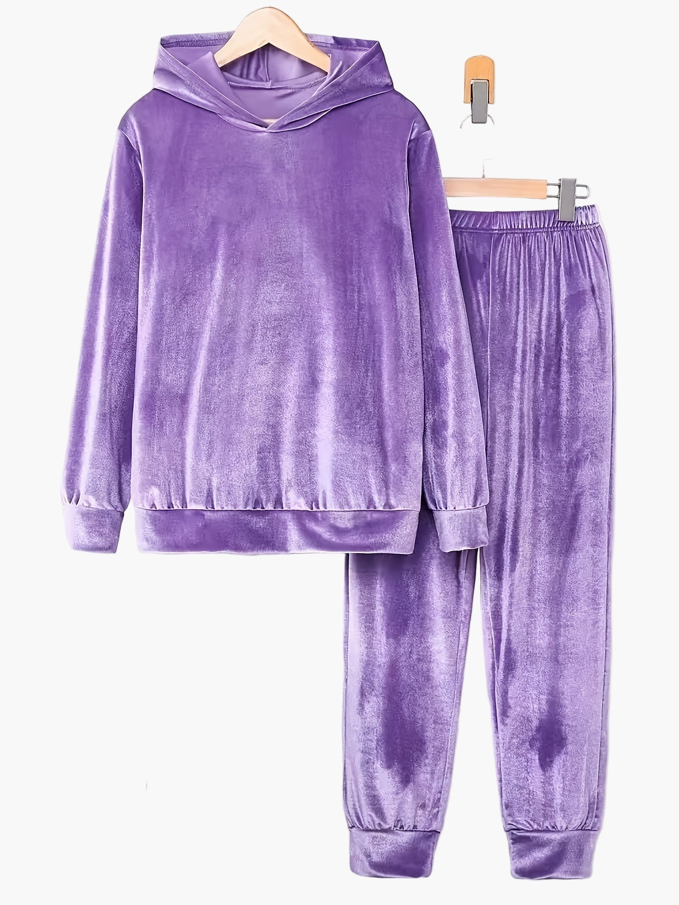 Ensemble de survêtement décontracté femme à capuche pour automne/hiver