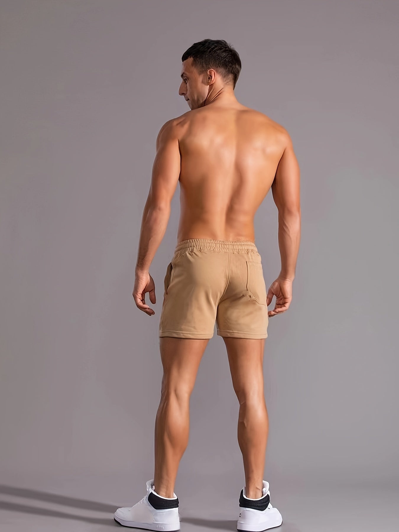 Short de sport pour homme ajusté style urbain fitness