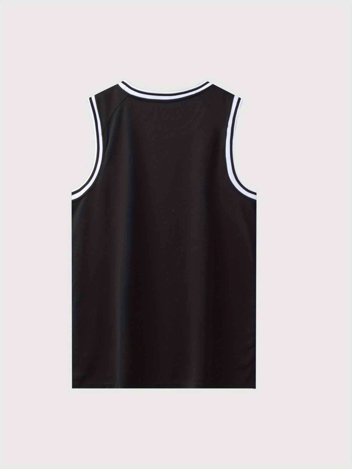 Men's Chicago Style Basketball Tank Top and Shorts Set - Urban Sporty Look