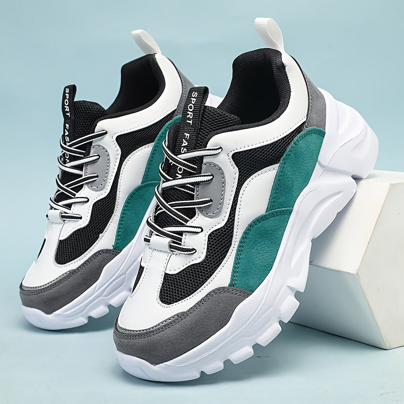 Sneakers da donna autunnali con suola spessa