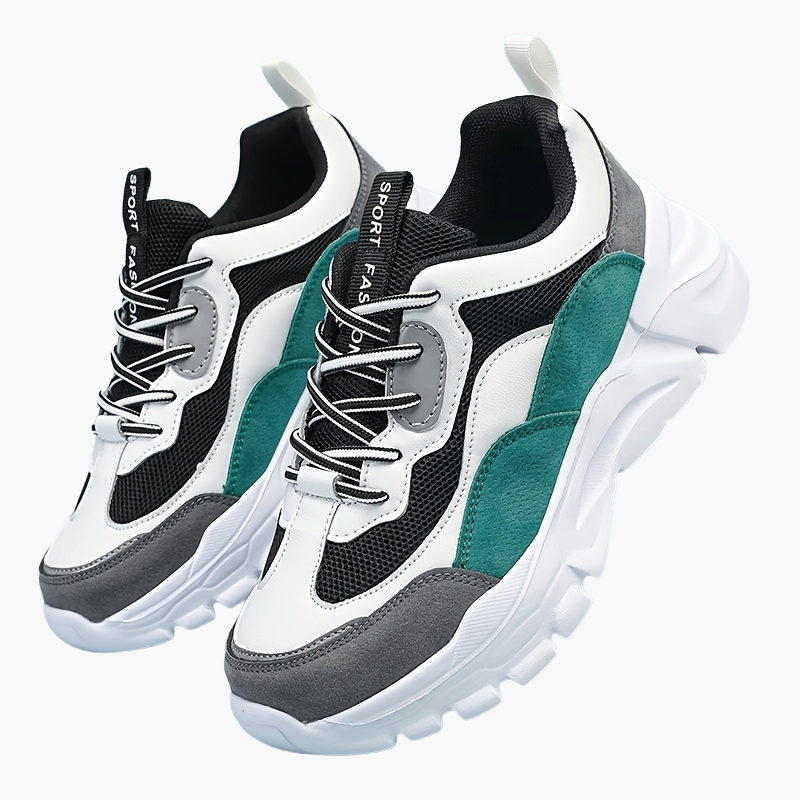 Sneakers da donna autunnali con suola spessa