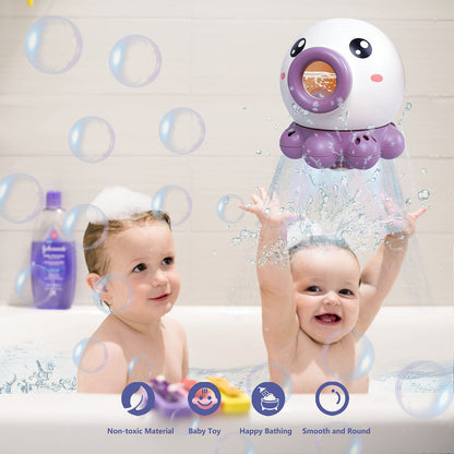 Jouet de Bain Bébé Pulvérisateur Poulpe pour Garçons et Filles – Jouet Éducatif et Ludique pour Baignoire et Piscine – Idéal pour 0 à 5 Ans