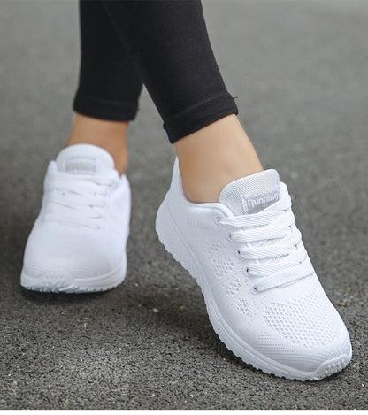 Baskets de sport femme légères et respirantes pour loisirs et fitness