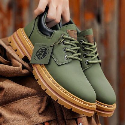 Herrskor för vandring och streetwear – Avslappnad urban outdoorstil