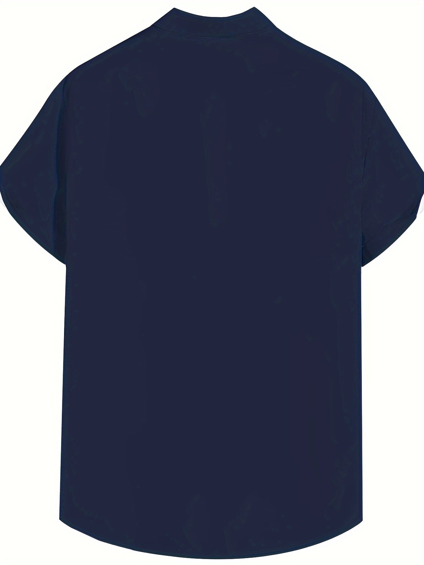 Chemise décontractée homme style bowling à rayures verticales manches courtes