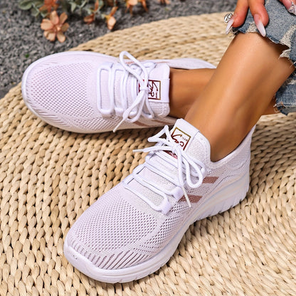 Sneakers Donna Casual Stile Sportivo per Camminata e Uso Quotidiano