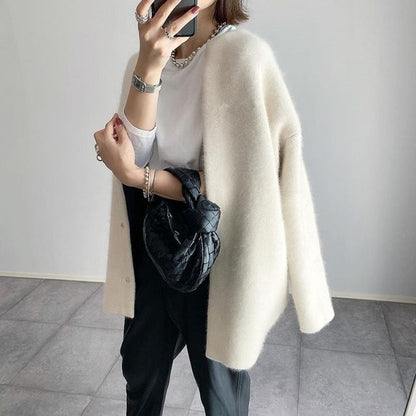 Gilet Cardigan Femme Style Décontracté Élégant pour Tenues Quotidiennes