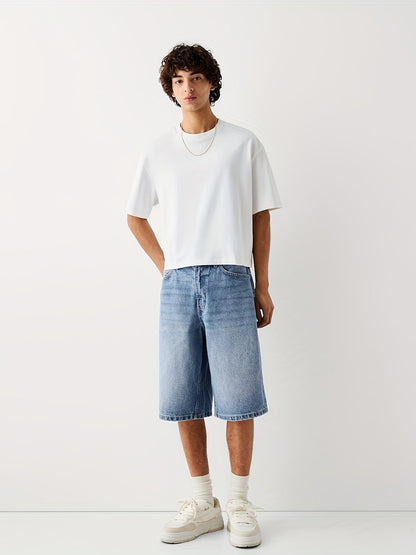 Bermuda ample pour homme style décontracté urbain