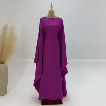 Ann – Robe Longue Élégante en Polyester