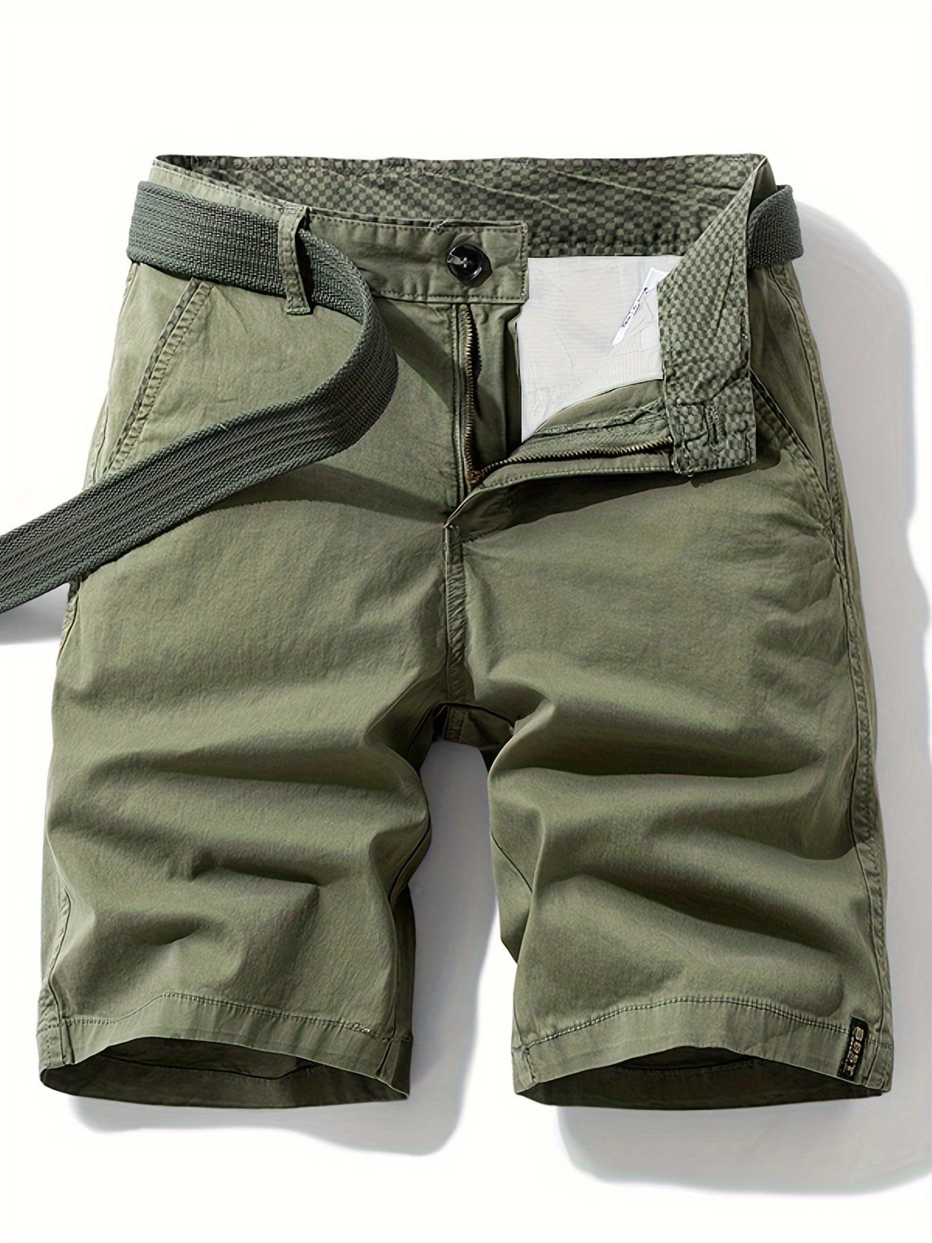 Shorts casuals pour homme avec ceinture – style décontracté été