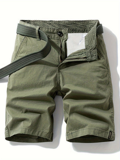 Shorts casuals pour homme avec ceinture – style décontracté été