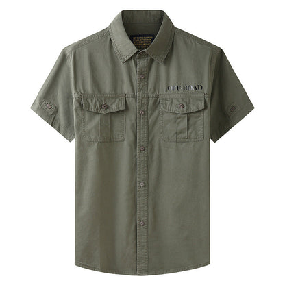 Tommy – Chemise en coton à manches courtes décontractée