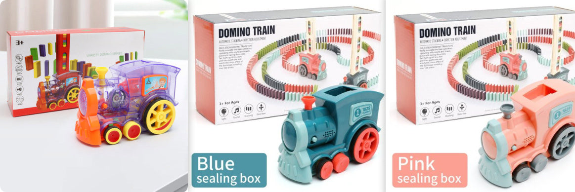 Jouet Train Domino Automatique pour Enfants – Développement de l’Imagination et Coordination