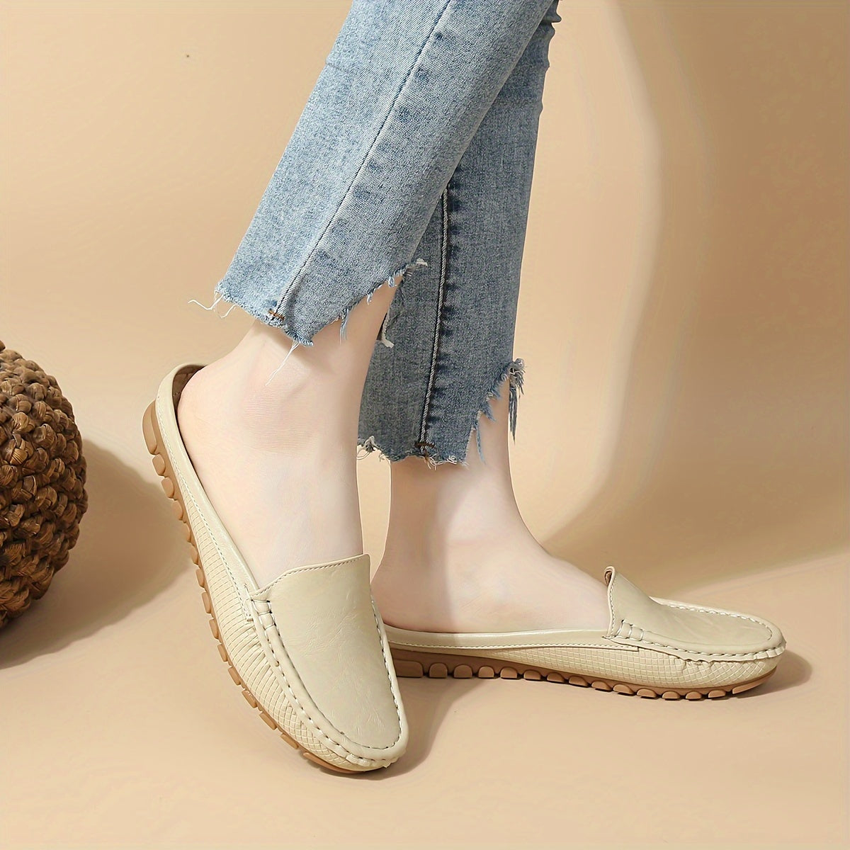 Mocassins décontractés femme style preppy pour tous les jours