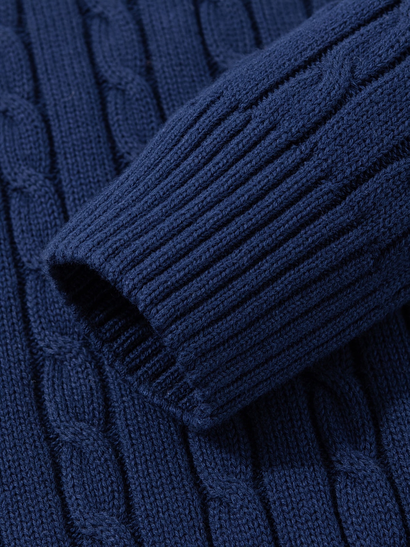 Pull à col roulé torsadé style décontracté pour homme - Manches longues, usage quotidien