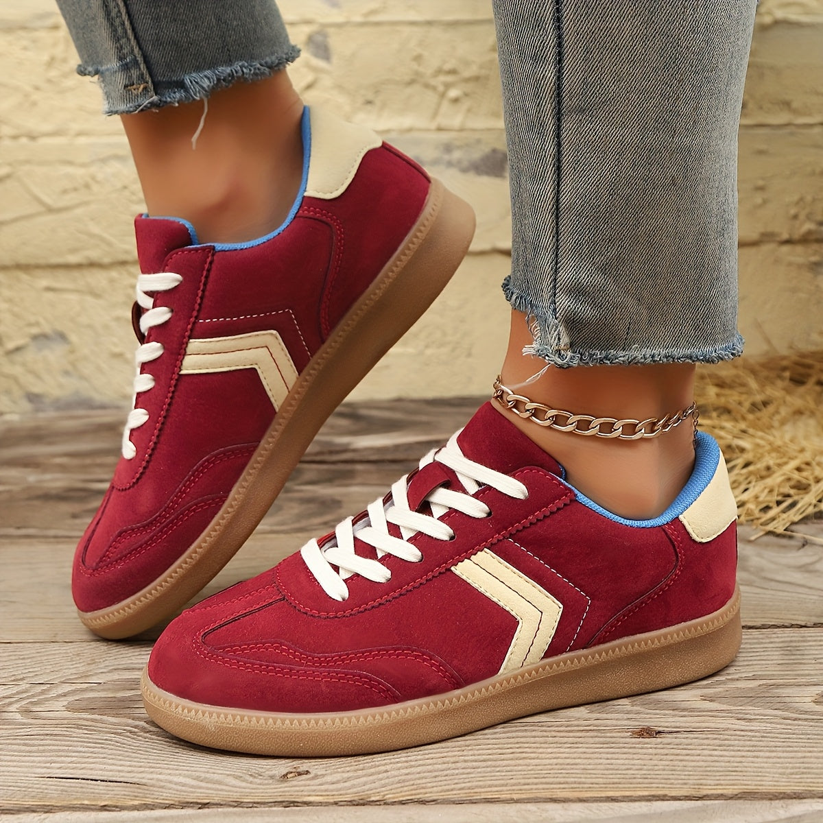 Afslappede sneakers til kvinder i urban retrostil