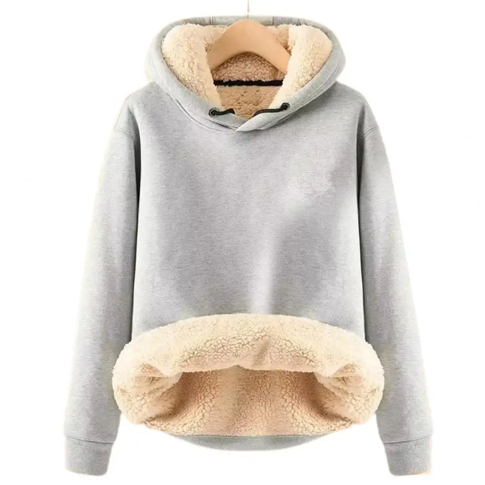 Natalie – Veste en Polaire Sherpa à Capuche