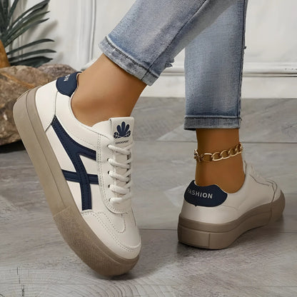 Baskets orthopédiques femme style rétro pour confort quotidien et marche urbaine