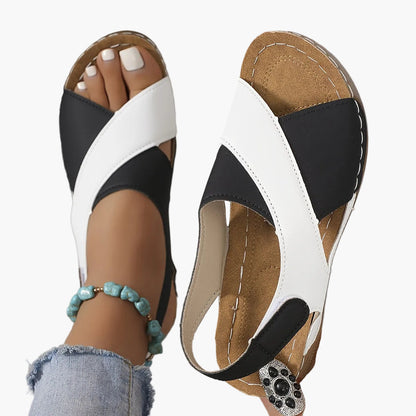 Sandalias Ortopédicas Mujer Comodidad Caminata Diaria Estilo Informal
