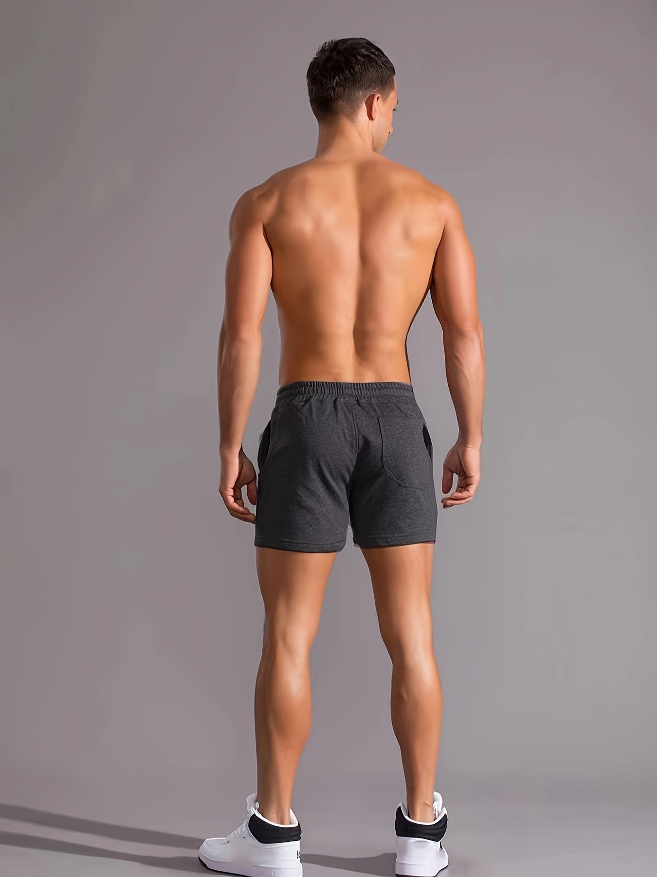 Short de sport pour homme ajusté style urbain fitness