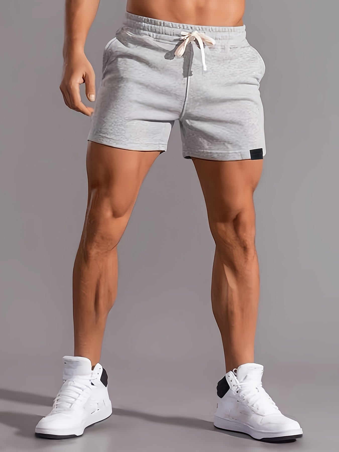 Short de sport pour homme ajusté style urbain fitness