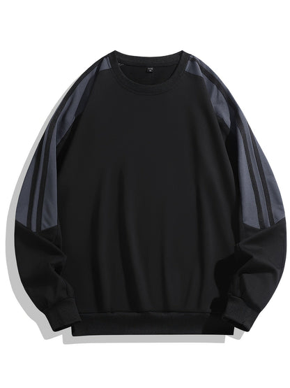 Casual heren trainingspak, sportswear stijl, lange mouwen, ideaal voor herfst/winter
