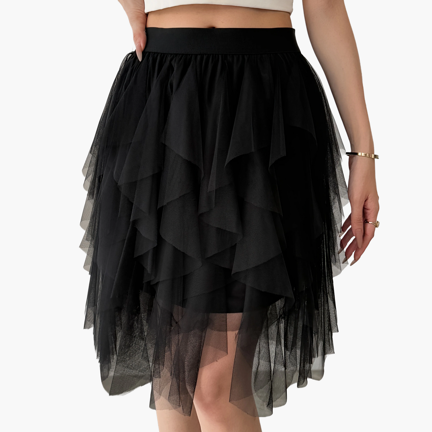 Spódnica Tutu Damska Styl Tancerki Elegancka na Przyjęcie lub Na Co Dzień