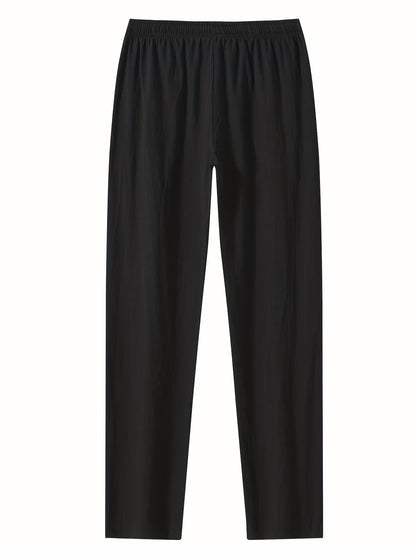 Heren casual joggingbroek met rechte pijpen voor de zomer