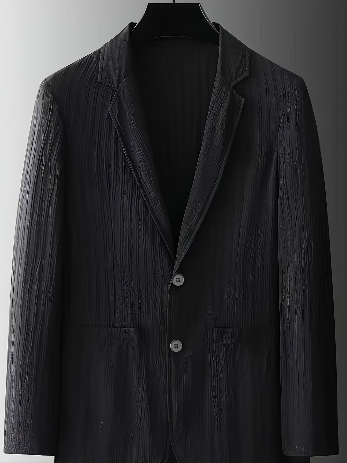 Elegante herencolbert met strepen in casual stijl voor lente/zomer