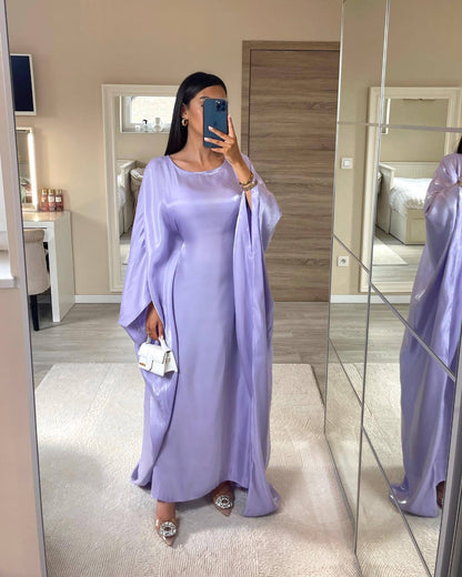 Ann – Robe Longue Élégante en Polyester