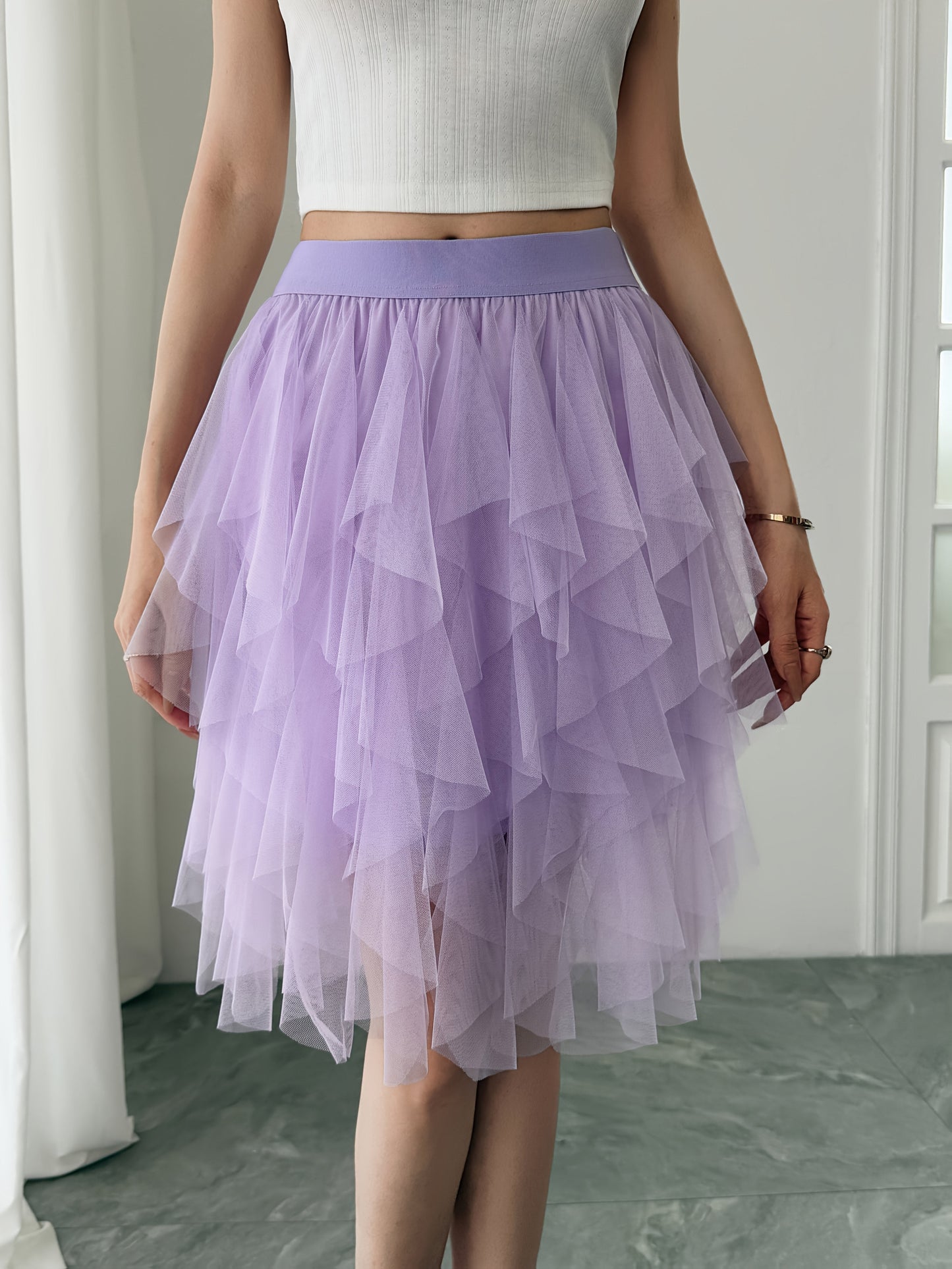 Spódnica Tutu Damska Styl Tancerki Elegancka na Przyjęcie lub Na Co Dzień