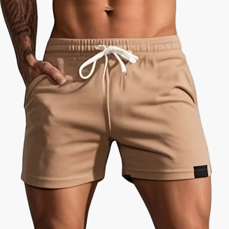 Short de sport pour homme ajusté style urbain fitness