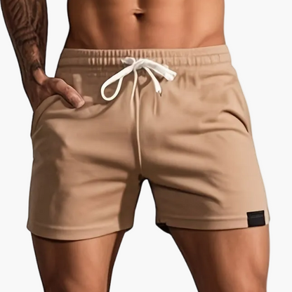 Short de sport pour homme ajusté style urbain fitness