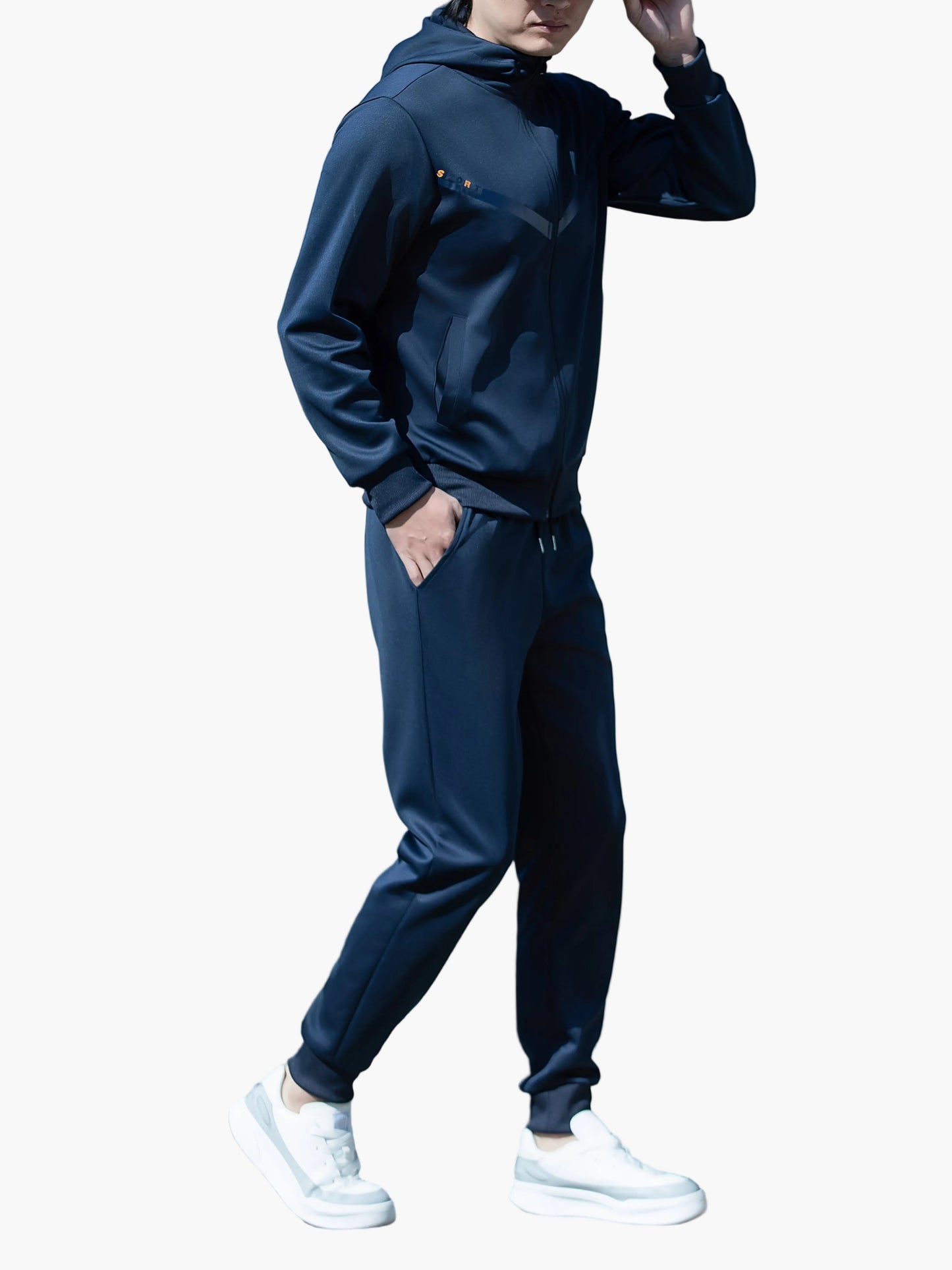 Ensemble de survêtement sportif décontracté pour homme – Style moderne pour loisirs et activités sportives