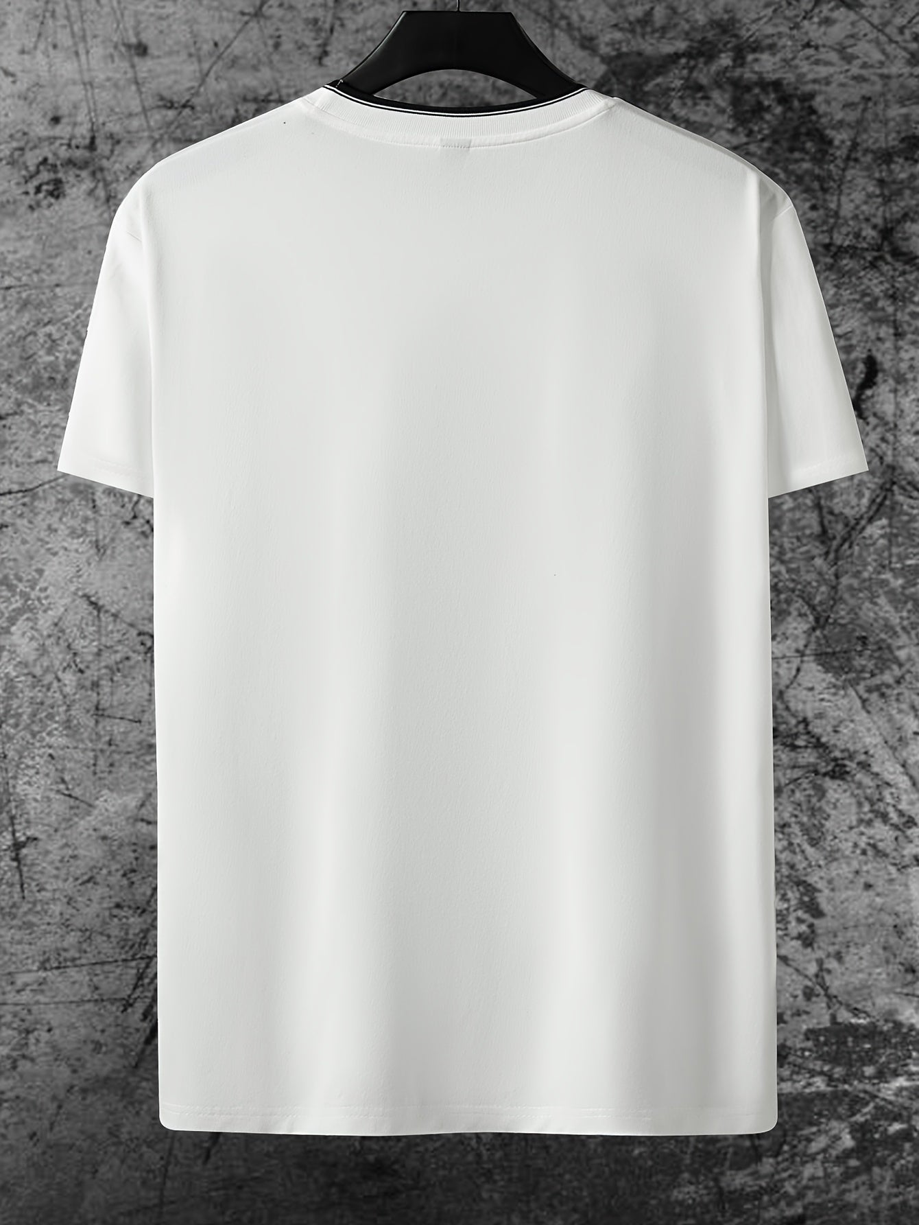 T-shirt homme style urbain imprimé CHICAGO tendance décontractée