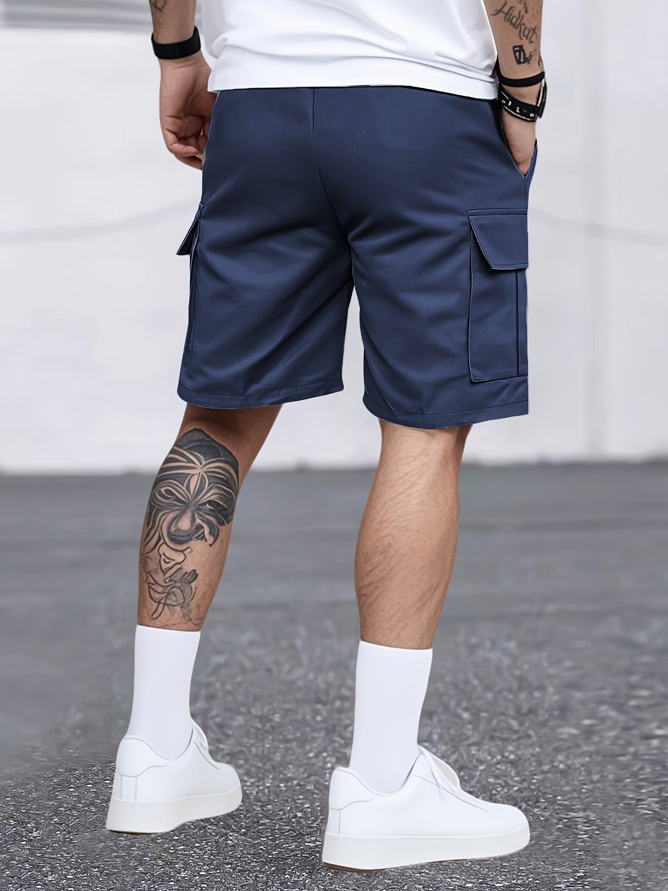 Short cargo décontracté pour homme avec poches multiples – Style urbain polyvalent