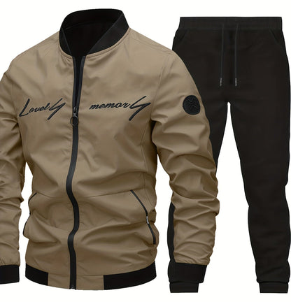 Giacca stile baseball casual da uomo – Moda urbana ed eleganza quotidiana